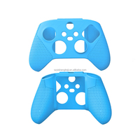 Coque de protection en Silicone de couleur pure résistant à la sueur avec poignées de pouce pour accessoires de jeu Xbox Game Controller Cover
