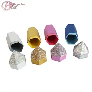 Office and School supplier Stationery brush pot sequin pen holder organizer box