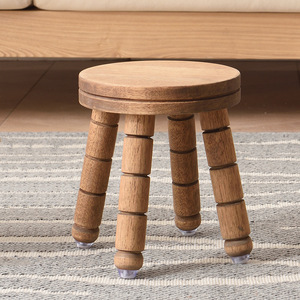 Venta directa de fábrica de madera maciza taburete de reemplazo de Taburete bajo