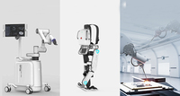 Actionneur d'articulation exosquelette à arbre creux 300W 68 tr/min, moteur harmonique sans balais à double encodeur