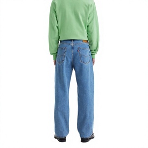 <b>Mens</b> Denim Jeans American Style <b>Carpenter</b> Fit High Quality Washed Cotton <b>Pants</b> Casual Workwear Streetwear - Product Image 2