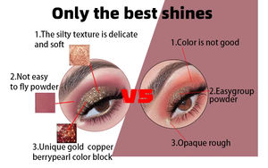 Nouvelle palette de fards à paupières personnalisée de style varié 2026, fard à paupières imperméable à haute pigmentation, ensemble cadeau de maquillage personnalisé - Product Image 5