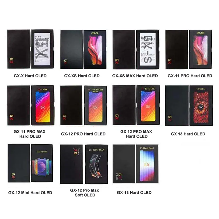 Mobile Phone Lcd for apple iphone X 11 12 13 Pro Max screen replacements original oled display gx lcd screen for iphone lcd