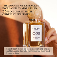 GUCOR 053 Eau De Parfum Libre Fougere Oriental Freedom Épices françaises importées de luxe Spray d'extraction végétale naturelle 100ml