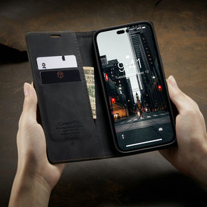 <span class=keywords><strong>Caseme</strong></span> étui à rabat pour <span class=keywords><strong>iPhone</strong></span> 14 13 <span class=keywords><strong>12</strong></span> 11 Pro XR Xs Max <span class=keywords><strong>Mini</strong></span> X 8 7 6 6S Plus SE SE3 portefeuille pour <span class=keywords><strong>iPhone</strong></span> 15 pro max étui en cuir - Product Image 4