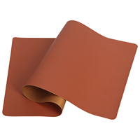 Grand tapis de souris créatif en cuir PU, tapis antidérapant pour ordinateur portable, tapis de bureau pour ordinateur portable