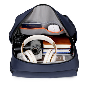 กระเป๋าเป้กีฬาอเนกประสงค์จุของได้มากกระเป๋าเป้สะพายหลังสำหรับผู้ชายผู้หญิงกระเป๋านักเรียนกระเป๋าบาสเก็ตบอลคอมพิวเตอร์18 "ยี่ห้อกีฬาวิทยาลัย - Product Image 4