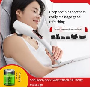 2025 Venta caliente portátil delfín masaje palo mano cuello y hombro masaje martillo - Product Image 4