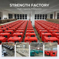 Generator Diesel Senyap 10KW Auto Start OpenFrame 50Hz 60Hz 220V 380V Fase Tunggal Tiga Fase untuk Penggunaan Rumah Tangga