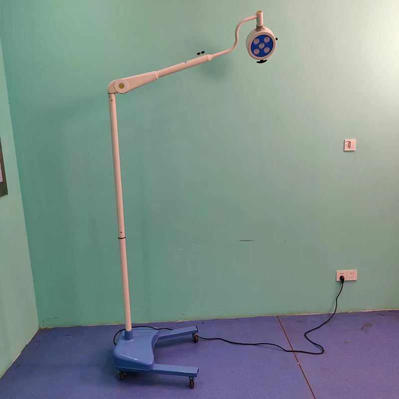 MN-EXM10M Durable Surgical Veterinary Clinic Equipment Standing Operating Lamp Examination Light