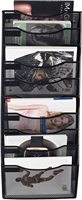 Organisateur de documents muraux à 10 niveaux, trieur de mailles métalliques noires à 10 poches, organisateur de fichiers muraux pour papier