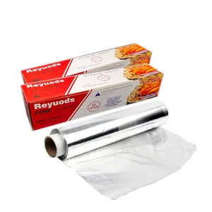 Imballaggi per alimenti in alluminio foglio di laminato foglio di carta e pellicola trasparente