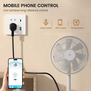 <span class=keywords><strong>SMATRUL</strong></span> <span class=keywords><strong>WiFi</strong></span> akıllı soket, uzaktan Tuya kontrolü, çok fonksiyonlu fiş şarj, Google ev Amazon Alexa için ses kontrolü - Product Image 6