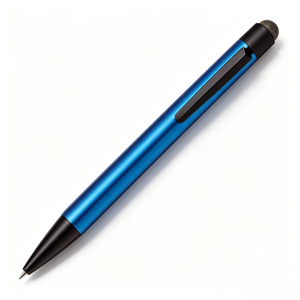 click touch stylus ballpoint <b>pen</b> conductive carbon body replaceable SXR8007 <b>refills</b> business office single black ink writing - Product Image 3
