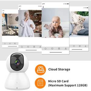 Telecamera Interna Cablata Antela C23 1080P, 2 Pezzi, Visione Notturna, Rilevamento Movimento, Audio Bidirezionale, Pan Tilt, Archiviazione Cloud - Product Image 5