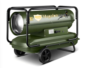 Calentador Industrial Diésel de 100KW, 86000Kcal, 1700m/h, Flujo de Aire Potente, Certificado CE, Garantía de Posventa, Motor con Rodamientos Duraderos - Product Image 1