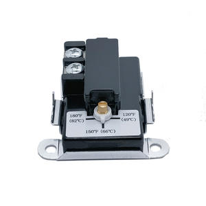 Interruptor de control de temperatura de alta potencia Emerson para calentador de agua, repuesto 59T 66T, bipolar de doble tiro de 82 grados, 66 grados - Product Image 1