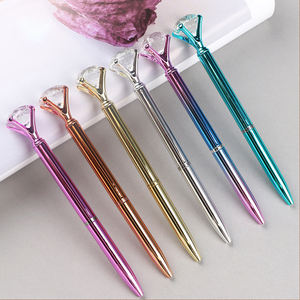 ปากกาเพชรเม็ดใหญ่ ประดับ<span class=keywords><strong>ค</strong></span>ริสตัล พร้อมไฟหลากสี  โลโก้สั่งทำพิเศษ <span class=keywords><strong>ส</strong></span>ีโรสโกลด์ ชมพู  ประดับเพชรเม็ดใหญ่  ประดับอัญมณีชั้นดี - Product Image 3