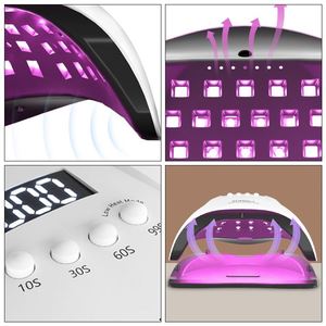 Lampe UV portable 2025 à succès, lampe LED à lumière rouge pour manucure en salon, appareil de séchage de gel pour femmes - Product Image 3