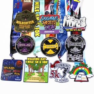 Medallas Deportivas de Metal 3D Doradas Personalizadas al por Mayor del Fabricante Oneway, Medallas Giratorias para Carnaval - Product Image 1