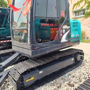 Excavatrice sur chenilles d'occasion 7,5 tonnes à vendre Shanghai Modèle 2016 Godet de 0,5 m³ Puissance 32 kW Kobelco SK75-8 Haute qualité - Product Image 4