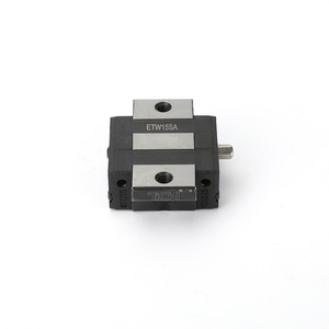 Bloque de Guía Lineal TICN ETW15SA de 15 mm, Rodamiento Deslizante Cuadrado de Perfil Bajo, Acero Grado C - Product Image 4