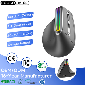 <span class=keywords><strong>Mouse</strong></span> <span class=keywords><strong>Ergonomico</strong></span> Bluetooth di Grandi Dimensioni con Retroilluminazione RGB 8D, <span class=keywords><strong>Mouse</strong></span> Verticale Wireless Ricaricabile per Mani Grandi - Product Image 1