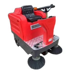 Road Sweeper electric swivel sweeper battery broom sweeper