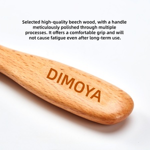 Spazzola di Alta Qualità in Legno per Rimuovere il Pelo degli Animali Domestici, Pettine per Cani, Spazzola con Cuscinetto in Acciaio Inox per Gatti, Lussuosa Spazzola per Toelettatura e Deshedding - Product Image 3