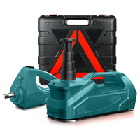 Cric hydraulique électrique 3-en-1 5T 12V avec compresseur d'air et clé à chocs – Kit de réparation automobile portable pour SUV, camion et berline