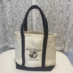 Sac fourre-tout en toile structurée pour bateau, avec logo brodé ODM, poignée double renforcée, poche zippée, fournisseur en gros pour le marketing d'entreprise - Product Image 3