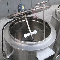 Yaourt laitier à petite échelle 10L-1000L faisant la machine de pasteurisation du lait/pot de pasteurisateur de lait frais