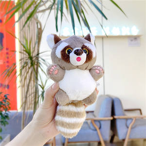 Portachiavi Peluche HECION con Simpatici Animali Cartoon: Procione e <span class=keywords><strong>Panda</strong></span>, Adorabile Ciondolo per Borse e Accessori - Product Image 3