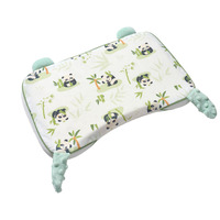Oreiller bébé en silicone, forme rectangulaire, thème astronaute, avec poignées, pour toutes les saisons, pour enfants de 6 mois et plus, primaire