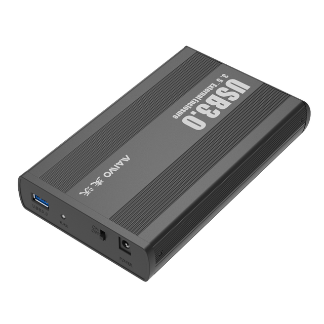Factory HDD Enclosure External Hard Drive Case 3.5 Inch SSD SATA III USB for Laptop PC Mobile