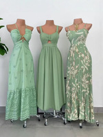 Liquidation Fabricant : Robe Longue d'Été à Bretelles pour Femme, Grandes Tailles