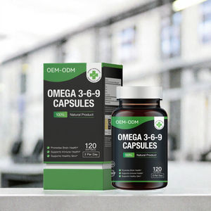 Wrightlife OEM/ODM Marque Privée Oméga <span class=keywords><strong>3</strong></span>-6-9 Gélules Naturelles Végétaliennes pour Adultes 120 Capsules - Product Image 2