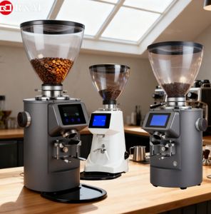 Comercial <span class=keywords><strong>de</strong></span> dosis única negro compacto ajustable moler Heavy Duty Espresso Best <span class=keywords><strong>Cafe</strong></span> Shop bar Flat Burr Coffee Bean Grinder Kopi - Product Image 2