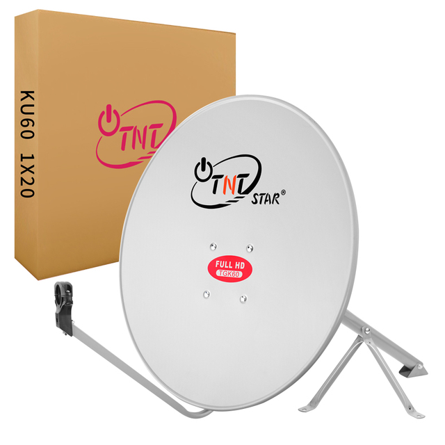 TNT Star K60 New Arrival Hot Sale High Gain KU Band 60cm 0.6M Satellite Antenna Dish Dish Antenna Satellite