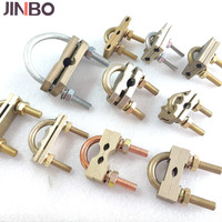 Pince de connexion à la terre en laiton de haute qualité pour protection électrique, type U, pour câbles de 14-19 mm et 70 mm² - Vente chaude