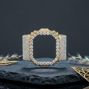 Couvre-lunette de montre de luxe, accessoires de montre personnalisés avec diamants, fabricant en gros - Product Image 6