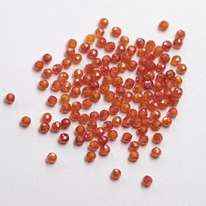 Bán buôn kích thước nhỏ bán chạy nhất <span class=keywords><strong>Cubic</strong></span> <span class=keywords><strong>Zirconia</strong></span> 2mm 3mm 4mm mặt bóng hạt - Product Image 2