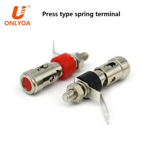 Hot bán bạc mạ niken Loa thiết bị đầu cuối mùa xuân nạp ràng buộc bài - Product Image 6