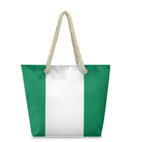 Sac fourre-tout avec drapeau de la Martinique, grande capacité, durable, imperméable, sac à bandoulière polyvalent pour le travail, les voyages, la plage