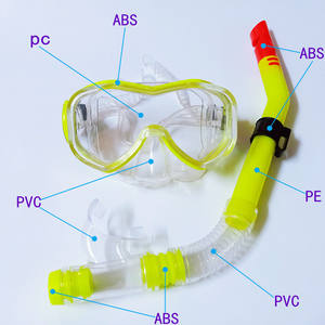 Máscaras de buceo de material ecológico Juego de <span class=keywords><strong>aletas</strong></span> de tubo <span class=keywords><strong>y</strong></span> <span class=keywords><strong>gafas</strong></span> de natación para esnórquel <span class=keywords><strong>y</strong></span> equipo de natación de buceo - Product Image 5
