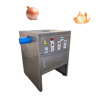Machine automatique à éplucher les oignons à sec pour la préparation alimentaire commerciale
