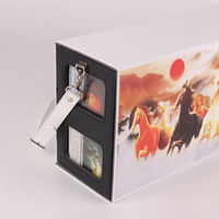 Boîte de rangement personnalisée pour jeux de société et cartes à collectionner, grande boîte en cuir PU avec design moderne, options multicolores, utilisation au bureau