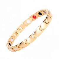 Bracelet Magnétique Thérapeutique pour l'Arthrite, Prix de Gros, pour Femmes, Amincissant, Soulagement de la Douleur 4-en-1, Bijoux de Guérison