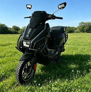 Motocicletta Elettrica ad Alta Velocità 60-70km/h, Motore Posteriore Brushless in Rame Puro, Autonomia 50-60km, Pneumatico Sottovuoto <span class=keywords><strong>90</strong></span>/<span class=keywords><strong>90</strong></span>-12, E-Moped per Adulti - Product Image 3