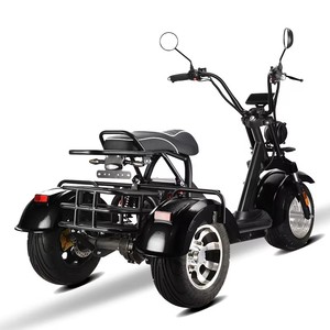 รถสามล้อผู้ใหญ่ รุ่นใหม่ ปี 2026 แบตเตอรี่ลิเธียม 2000W 60V ขายดี - Product Image 1